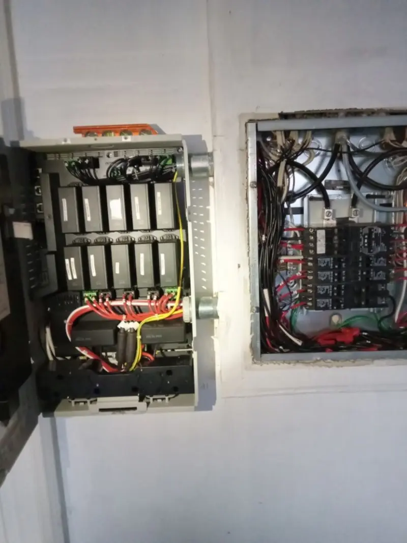 Electrical panel upgrade completed for Indoor Lighting Installation in Randleman